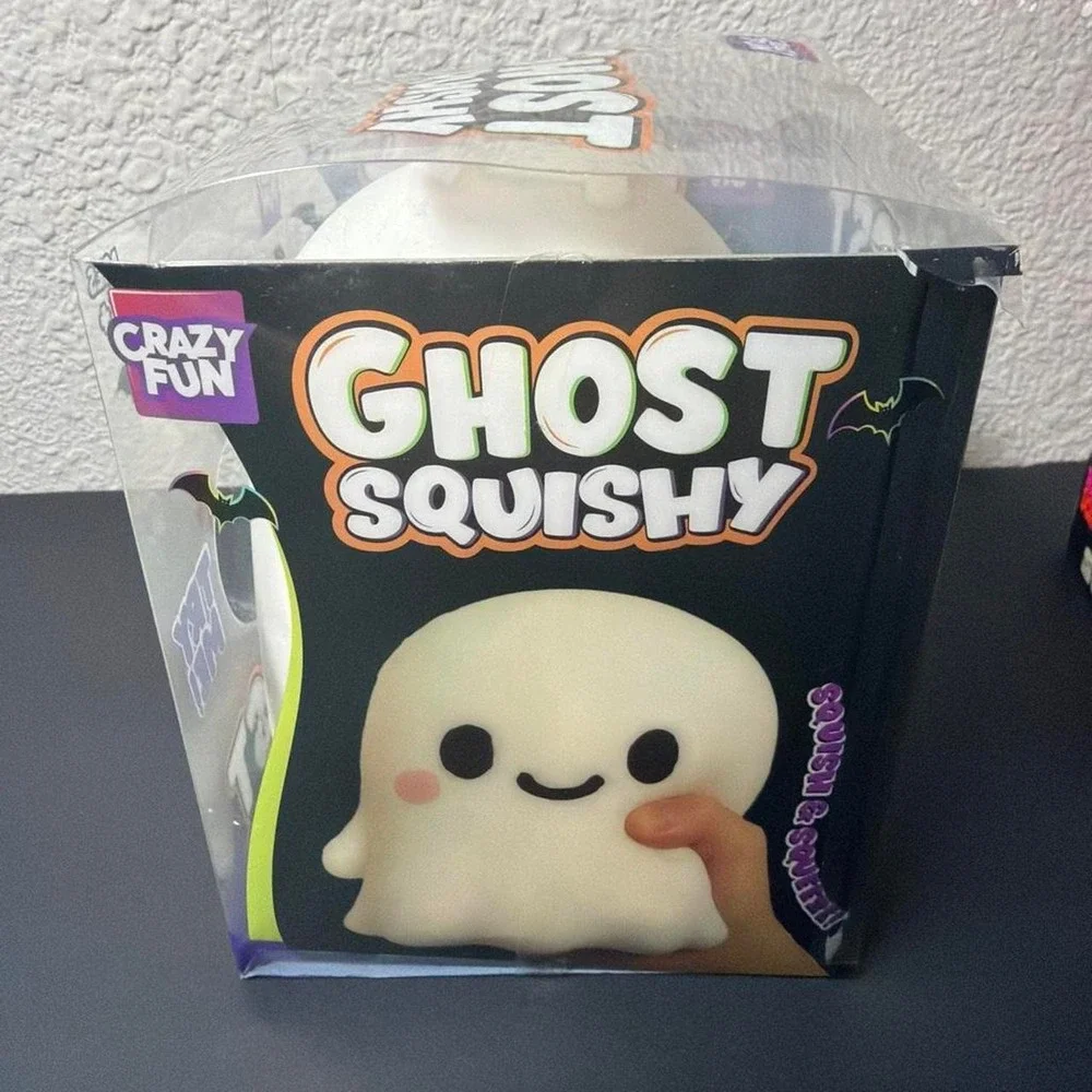 Crazy Fun Halloween Ghost Squishy